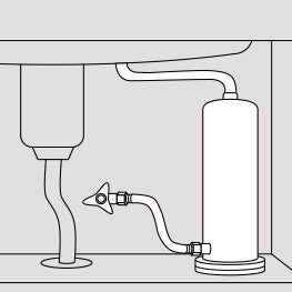 自然浄水ゆうすい浄水器【アンダーシンク型】 Hover
